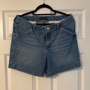 Lee Women's Light Blue Jean Shorts